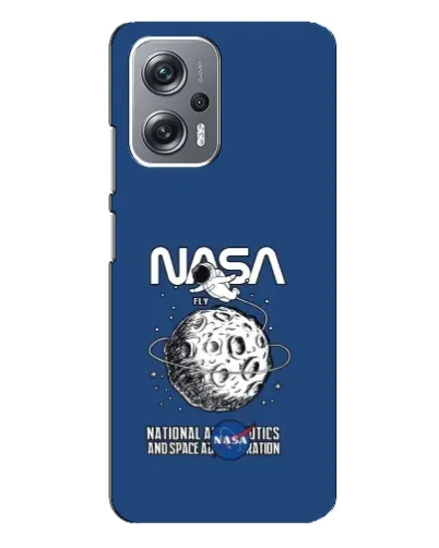 Чехол для Xiaomi Redmi Note 12 Pro (5g) с картинкой «NASA — лунная миссия»