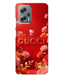 Чехол для Xiaomi Redmi Note 12 Pro (5g) с картинкой «Gucci — золотой сад»