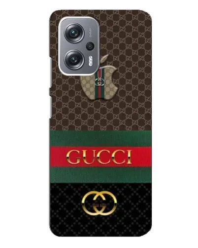 Чехол для Xiaomi Redmi Note 12 Pro (5g) с картинкой «Gucci — брендированный десерт»