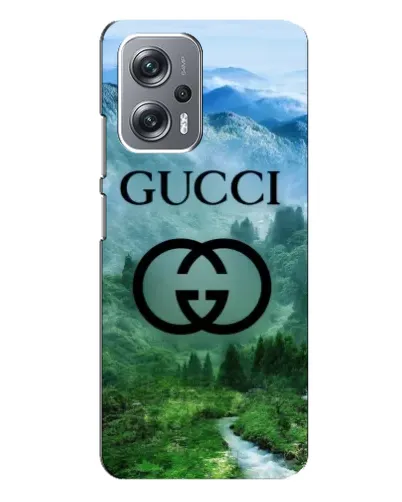 Чехол для Xiaomi Redmi Note 12 Pro (5g) с картинкой «Gucci — горный пейзаж»
