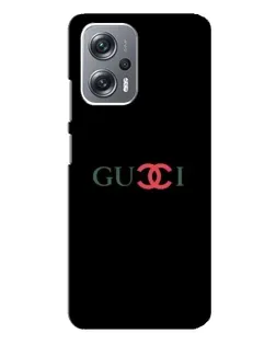 Чехол для Xiaomi Redmi Note 12 Pro (5g) с картинкой «Gucci — красный градиент»