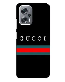 Чехол для Xiaomi Redmi Note 12 Pro (5g) с картинкой «Gucci — красный пояс»