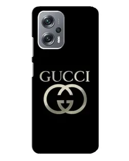 Чехол для Xiaomi Redmi Note 12 Pro (5g) с картинкой «Gucci — золото на черном» Чехол для Xiaomi Redmi Note 12 Pro (5g) с картинкой «Gucci — золото на черном»