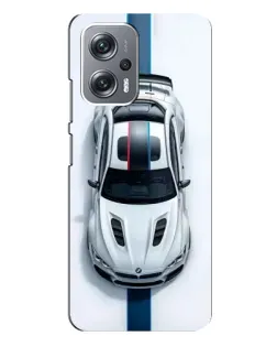 Чехол для Xiaomi Redmi Note 12 Pro (5g) с картинкой «Вид сверху — BMW M»