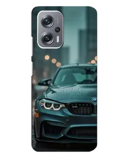 Чехол для Xiaomi Redmi Note 12 Pro (5g) с картинкой «BMW в огнях города»