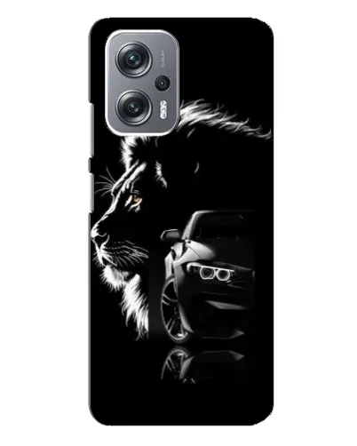 Чехол для Xiaomi Redmi Note 12 Pro (5g) с картинкой «BMW и лев» Чехол для Xiaomi Redmi Note 12 Pro (5g) с картинкой «BMW и лев»