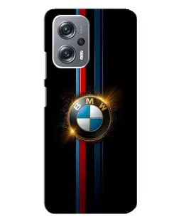 Чехол для Xiaomi Redmi Note 12 Pro (5g) с картинкой «BMW M-Power неон»