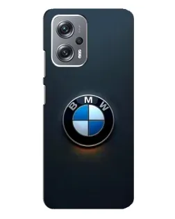 Чехол для Xiaomi Redmi Note 12 Pro (5g) с картинкой «Логотип BMW — минимализм»