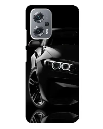 Чехол для Xiaomi Redmi Note 12 Pro (5g) с картинкой «Черная BMW — профиль» Чехол для Xiaomi Redmi Note 12 Pro (5g) с картинкой «Черная BMW — профиль»