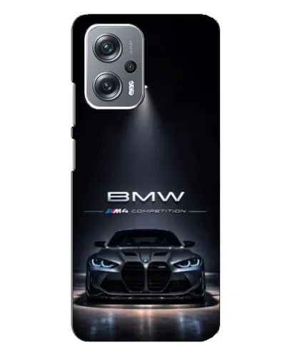 Чехол для Xiaomi Redmi Note 12 Pro (5g) с картинкой «BMW сквозь ночной город» Чехол для Xiaomi Redmi Note 12 Pro (5g) с картинкой «BMW сквозь ночной город»