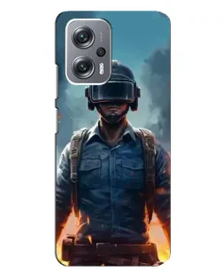Чехол для Xiaomi Redmi Note 12 Pro (5g) с картинкой «PUBG — реалистичный герой» Чехол для Xiaomi Redmi Note 12 Pro (5g) с картинкой «PUBG — реалистичный герой»