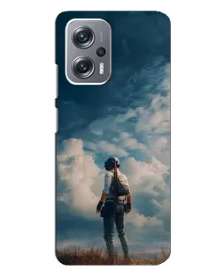 Чехол для Xiaomi Redmi Note 12 Pro (5g) с картинкой «Герой PUBG на скале» Чехол для Xiaomi Redmi Note 12 Pro (5g) с картинкой «Герой PUBG на скале»