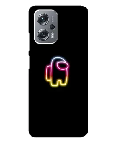 Чехол для Xiaomi Redmi Note 12 Pro (5g) с картинкой «Among Us градиент»