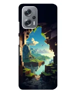Чохол для Xiaomi Redmi Note 12 Pro (5g) з картинкою «Вид з печери»