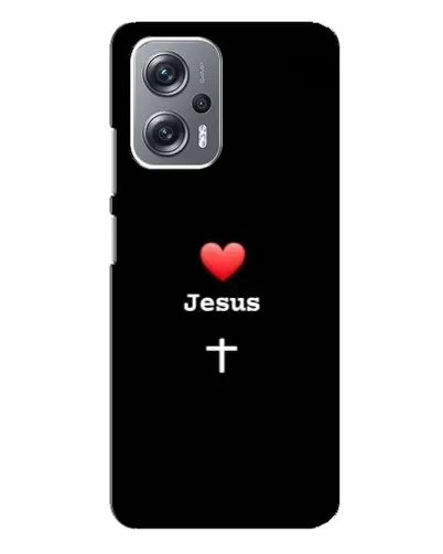 Чехол для Xiaomi Redmi Note 12 Pro (5g) с картинкой «Сердце - Jesus» Чехол для Xiaomi Redmi Note 12 Pro (5g) с картинкой «Сердце - Jesus»