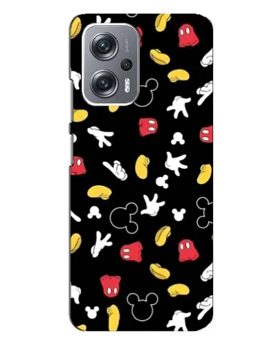 Чехол для Xiaomi Redmi Note 12 Pro (5g) с картинкой «Графический принт лапок» Чехол для Xiaomi Redmi Note 12 Pro (5g) с картинкой «Графический принт лапок»