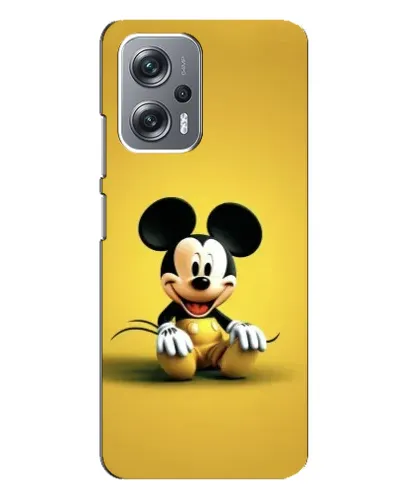 Чехол для Xiaomi Redmi Note 12 Pro (5g) с картинкой «Микки на желтом» Чехол для Xiaomi Redmi Note 12 Pro (5g) с картинкой «Микки на желтом»