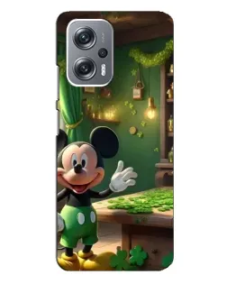 Чехол для Xiaomi Redmi Note 12 Pro (5g) с картинкой «Микки в мастерской»