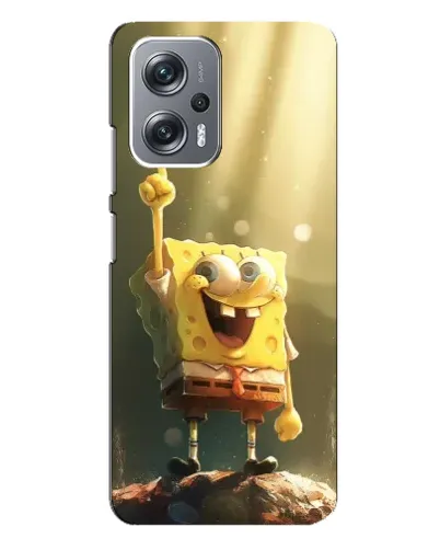 Чехол для Xiaomi Redmi Note 12 Pro (5g) с картинкой «Сияющий Спанч Боб» Чехол для Xiaomi Redmi Note 12 Pro (5g) с картинкой «Сияющий Спанч Боб»