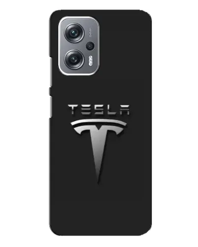 Чехол для Xiaomi Redmi Note 12 Pro (5g) с картинкой «Стальной логотип Tesla» Чехол для Xiaomi Redmi Note 12 Pro (5g) с картинкой «Стальной логотип Tesla»