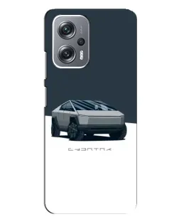 Чехол для Xiaomi Redmi Note 12 Pro (5g) с картинкой «Серебристый Cybertruck Tesla» Чехол для Xiaomi Redmi Note 12 Pro (5g) с картинкой «Серебристый Cybertruck Tesla»