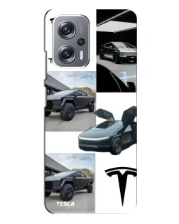 Чехол для Xiaomi Redmi Note 12 Pro (5g) с картинкой «Коллаж Cybertruck Tesla» Чехол для Xiaomi Redmi Note 12 Pro (5g) с картинкой «Коллаж Cybertruck Tesla»