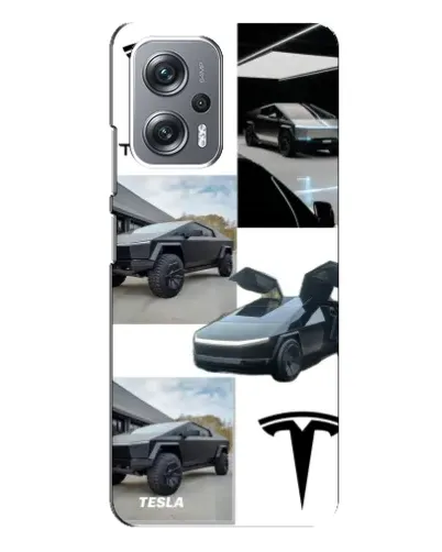 Чехол для Xiaomi Redmi Note 12 Pro (5g) с картинкой «Коллаж Cybertruck Tesla» Чехол для Xiaomi Redmi Note 12 Pro (5g) с картинкой «Коллаж Cybertruck Tesla»