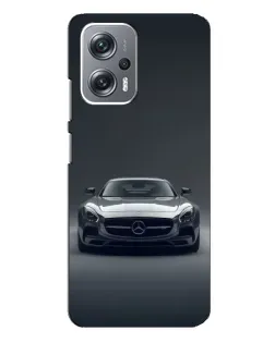 Чехол для Xiaomi Redmi Note 12 Pro (5g) с картинкой «Mercedes на черном»