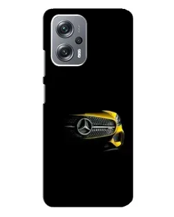 Чехол для Xiaomi Redmi Note 12 Pro (5g) с картинкой «Mercedes — ретро стиль»