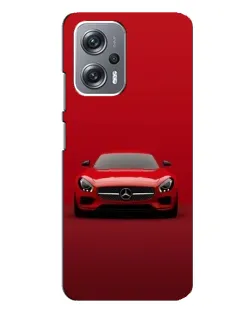 Чехол для Xiaomi Redmi Note 12 Pro (5g) с картинкой «Красный Mercedes AMG»