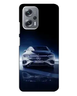 Чехол для Xiaomi Redmi Note 12 Pro (5g) с картинкой «Ночной Mercedes EQ»