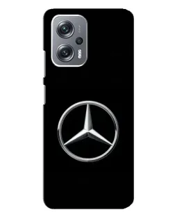 Чехол для Xiaomi Redmi Note 12 Pro (5g) с картинкой «Mercedes классический лого»