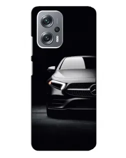 Чехол для Xiaomi Redmi Note 12 Pro (5g) с картинкой «Свет фар Mercedes»
