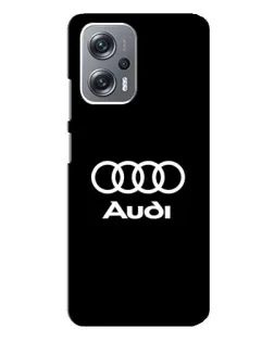 Чехол для Xiaomi Redmi Note 12 Pro (5g) с картинкой «Классическое лого Audi»