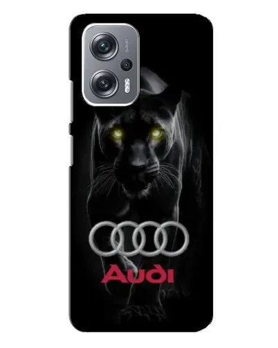 Чехол для Xiaomi Redmi Note 12 Pro (5g) с картинкой «Пантера и Audi» Чехол для Xiaomi Redmi Note 12 Pro (5g) с картинкой «Пантера и Audi»