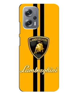 Чохол для Xiaomi Redmi Note 12 Pro (5g) з картинкою «Lamborghini Stripe жовтий» Чохол для Xiaomi Redmi Note 12 Pro (5g) з картинкою «Lamborghini Stripe жовтий»