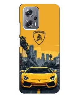 Чехол для Xiaomi Redmi Note 12 Pro (5g) с картинкой «Желтый Lamborghini город» Чехол для Xiaomi Redmi Note 12 Pro (5g) с картинкой «Желтый Lamborghini город»