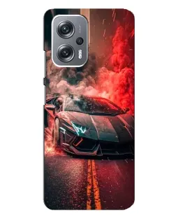 Чехол для Xiaomi Redmi Note 12 Pro (5g) с картинкой «Lamborghini красный дым» Чехол для Xiaomi Redmi Note 12 Pro (5g) с картинкой «Lamborghini красный дым»