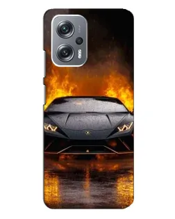 Чехол для Xiaomi Redmi Note 12 Pro (5g) с картинкой «Lamborghini в огне» Чехол для Xiaomi Redmi Note 12 Pro (5g) с картинкой «Lamborghini в огне»