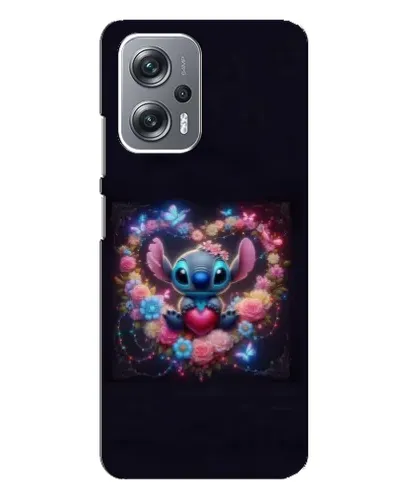 Чехол для Xiaomi Redmi Note 12 Pro (5g) с картинкой «Stitch в цветах» Чехол для Xiaomi Redmi Note 12 Pro (5g) с картинкой «Stitch в цветах»