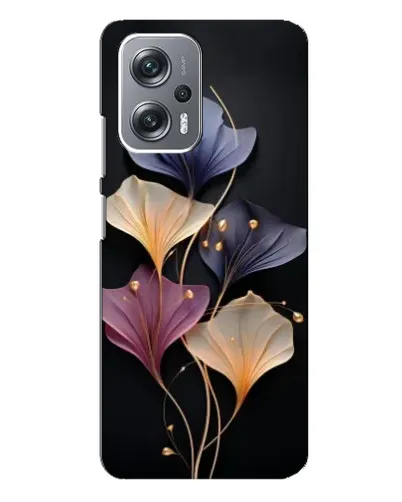 Чехол для Xiaomi Redmi Note 12 Pro (5g) с картинкой «Лиловые цветы грации»