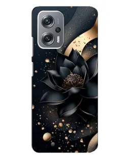 Чехол для Xiaomi Redmi Note 12 Pro (5g) с картинкой «Черный лотос» Чехол для Xiaomi Redmi Note 12 Pro (5g) с картинкой «Черный лотос»