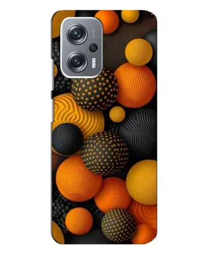 Чехол для Xiaomi Redmi Note 12 Pro (5g) с картинкой «Объемные оранжевые сферы» Чехол для Xiaomi Redmi Note 12 Pro (5g) с картинкой «Объемные оранжевые сферы»