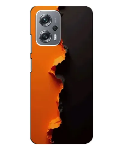 Чехол для Xiaomi Redmi Note 12 Pro (5g) с картинкой «Оранжевый разлом» Чехол для Xiaomi Redmi Note 12 Pro (5g) с картинкой «Оранжевый разлом»
