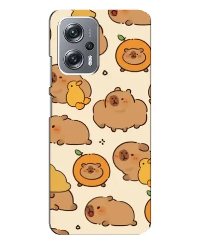 Чехол для Xiaomi Redmi Note 12 Pro (5g) с картинкой «Капибары с апельсинами» Чехол для Xiaomi Redmi Note 12 Pro (5g) с картинкой «Капибары с апельсинами»