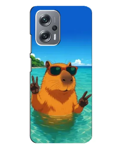 Чехол для Xiaomi Redmi Note 12 Pro (5g) с картинкой «Морская капибара» Чехол для Xiaomi Redmi Note 12 Pro (5g) с картинкой «Морская капибара»