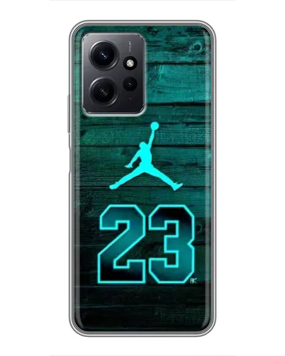 Чехол для Xiaomi Redmi Note 12 с картинкой «Jordan Cyan 23» Чехол для Xiaomi Redmi Note 12 с картинкой «Jordan Cyan 23»