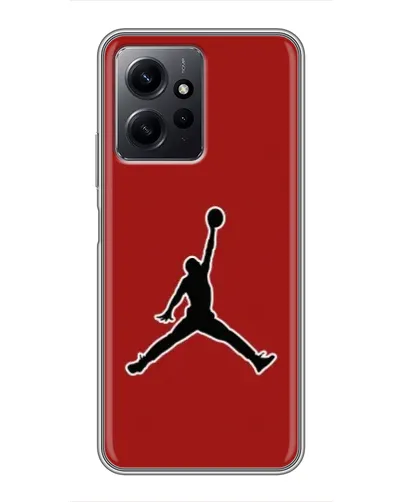 Чехол для Xiaomi Redmi Note 12 с картинкой «Jordan Red Back» Чехол для Xiaomi Redmi Note 12 с картинкой «Jordan Red Back»