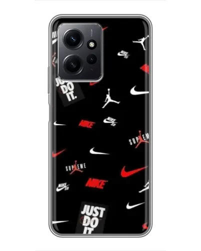 Чехол для Xiaomi Redmi Note 12 с картинкой «Nike Mix Pattern» Чехол для Xiaomi Redmi Note 12 с картинкой «Nike Mix Pattern»