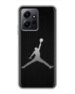 Чехол для Xiaomi Redmi Note 12 с картинкой «Jordan Dark Carbon» Чехол для Xiaomi Redmi Note 12 с картинкой «Jordan Dark Carbon»